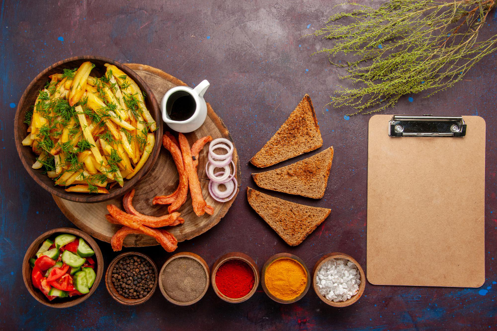 Quick Meals & Snacks Menu